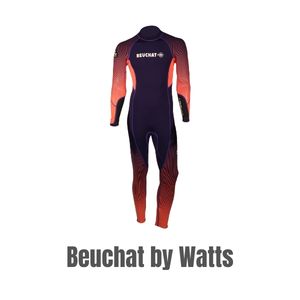 Beuchat by Watts coloured wetsuit 